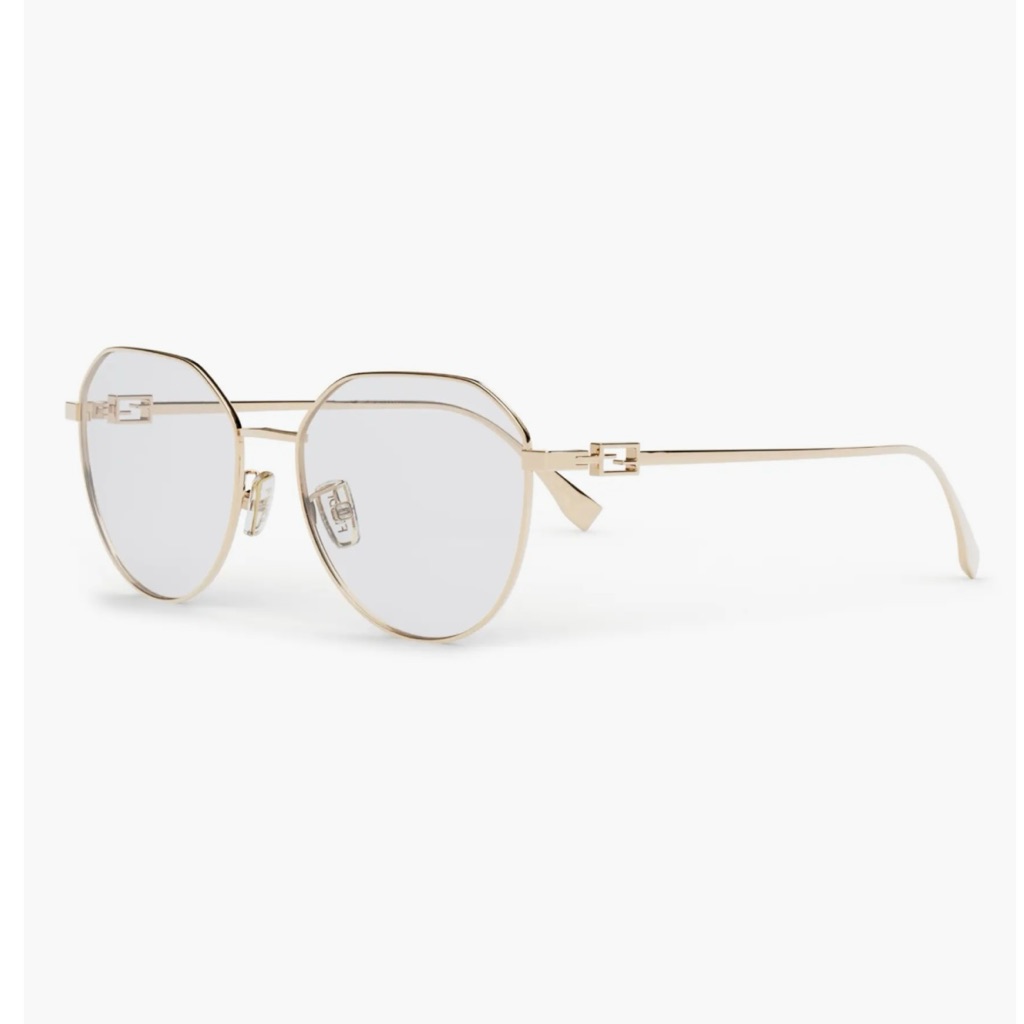 Fendi Baguette 55mm Round Optical Glasses